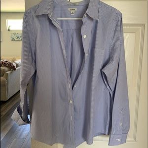 LL Bean Button Down Blouse